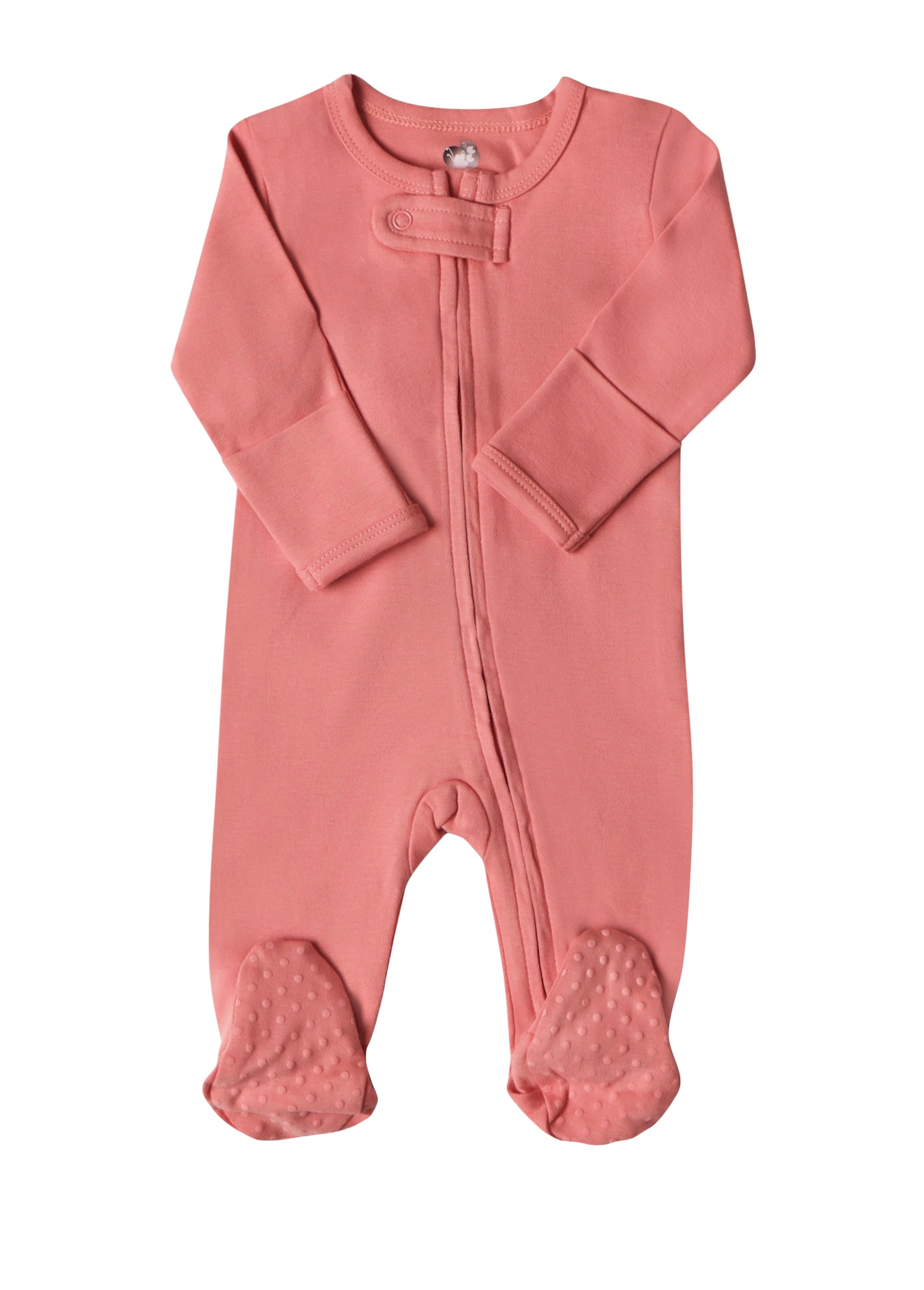 Organic Sleep & Play Footed One-Piece, Apricot