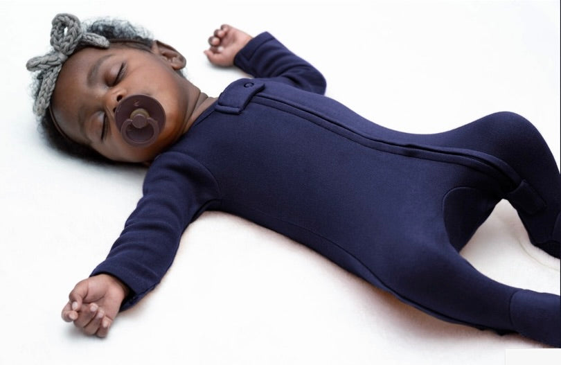Organic Zippered Footed Sleep & Play Willow and Willard Baby | willowandwillard